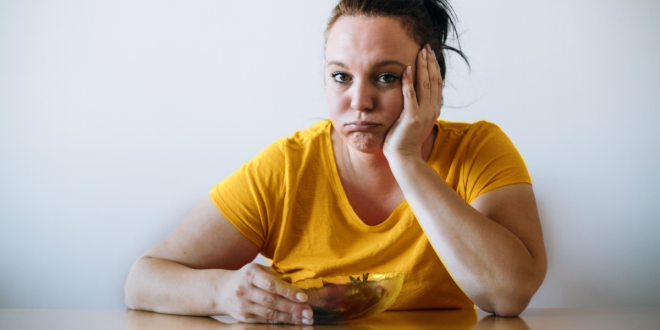 عدم نزول الوزن