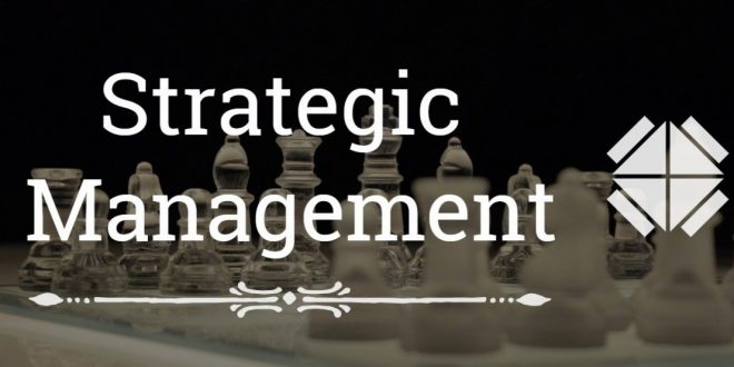 الادارة الاستراتيجية