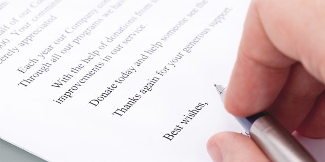 طريقة كتابة طلب خطي